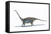 Illustration of Barapasaurus - Artwork-null-Framed Stretched Canvas