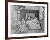 Illustration of Benjamin Franklin on His Death Bed-null-Framed Giclee Print