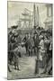 Illustration of Benjamin Franklin's Return to Philadelphia by Benjamin West Clinedinst-null-Mounted Giclee Print