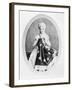 Illustration of Betsy Ross Sewing Flag-null-Framed Giclee Print