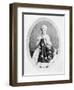 Illustration of Betsy Ross Sewing Flag-null-Framed Giclee Print