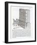 Illustration of Building Methods-Giovanni Antonio Rusconi-Framed Giclee Print