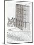 Illustration of Building Methods-Giovanni Antonio Rusconi-Mounted Giclee Print