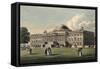 Illustration of Capitol Building-null-Framed Stretched Canvas