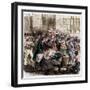 Illustration of Cholera in Paris by Jules Pelcoq-Stefano Bianchetti-Framed Giclee Print