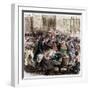 Illustration of Cholera in Paris by Jules Pelcoq-Stefano Bianchetti-Framed Giclee Print