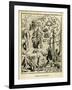 Illustration of Columbus at Isla Margarita-null-Framed Giclee Print