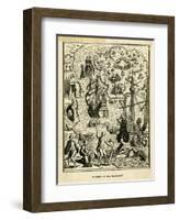 Illustration of Columbus at Isla Margarita-null-Framed Giclee Print