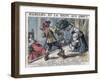 Illustration of Comedians Performing for Cardinal De Richelieu-Stefano Bianchetti-Framed Giclee Print