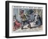 Illustration of Comedians Performing for Cardinal De Richelieu-Stefano Bianchetti-Framed Giclee Print