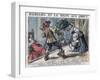 Illustration of Comedians Performing for Cardinal De Richelieu-Stefano Bianchetti-Framed Giclee Print