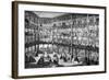 Illustration of Department Store in Paris-Stefano Bianchetti-Framed Giclee Print