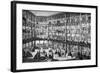 Illustration of Department Store in Paris-Stefano Bianchetti-Framed Giclee Print