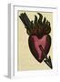 Illustration of English Tales Folk Tales and Ballads. a Burning Heart Pierced by an Arrow-null-Framed Giclee Print