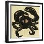 Illustration of English Tales Folk Tales and Ballads, a Crab-null-Framed Giclee Print