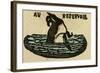 Illustration of English Tales Folk Tales and Ballads. a Diving Duck-null-Framed Giclee Print