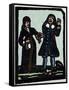 Illustration of English Tales Folk Tales and Ballads. a Man and a Woman-null-Framed Stretched Canvas