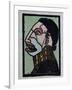 Illustration of English Tales Folk Tales and Ballads. a Man with Sharp Teeth-null-Framed Giclee Print
