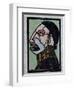 Illustration of English Tales Folk Tales and Ballads. a Man with Sharp Teeth-null-Framed Giclee Print