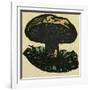 Illustration of English Tales Folk Tales and Ballads. a Mushroom-null-Framed Giclee Print