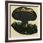 Illustration of English Tales Folk Tales and Ballads. a Mushroom-null-Framed Giclee Print