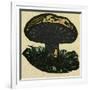 Illustration of English Tales Folk Tales and Ballads. a Mushroom-null-Framed Giclee Print