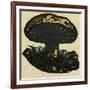 Illustration of English Tales Folk Tales and Ballads. a Mushroom-null-Framed Giclee Print