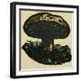 Illustration of English Tales Folk Tales and Ballads. a Mushroom-null-Framed Giclee Print