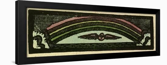 Illustration of English Tales Folk Tales and Ballads. a Rainbow and a Bird-null-Framed Giclee Print