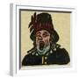 Illustration of English Tales Folk Tales and Ballads. a Shouting Man-null-Framed Giclee Print