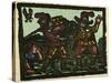 Illustration of English Tales Folk Tales and Ballads. a Sword Fight-null-Stretched Canvas