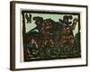 Illustration of English Tales Folk Tales and Ballads. a Sword Fight-null-Framed Giclee Print