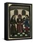 Illustration of English Tales Folk Tales and Ballads, a Wedding-null-Framed Stretched Canvas