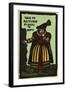 Illustration of English Tales Folk Tales and Ballads. a Woman. Talk of Flames and Darts-null-Framed Giclee Print