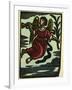 Illustration of English Tales Folk Tales and Ballads. an Angel with a Trumpet-null-Framed Giclee Print