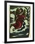 Illustration of English Tales Folk Tales and Ballads. an Angel with a Trumpet-null-Framed Giclee Print