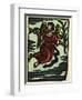 Illustration of English Tales Folk Tales and Ballads. an Angel with a Trumpet-null-Framed Giclee Print