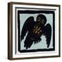 Illustration of English Tales Folk Tales and Ballads, an Owl-null-Framed Giclee Print