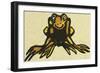 Illustration of English Tales Folk Tales and Ballads, Frog-null-Framed Giclee Print