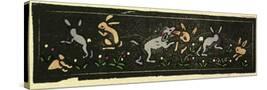 'Illustration of English Tales Folk Tales and Ballads, Rabbits' Giclee ...