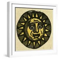 Illustration of English Tales Folk Tales and Ballads. the Face of the Sun-null-Framed Giclee Print