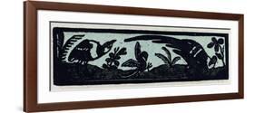 Illustration of English Tales Folk Tales and Ballads, Three Birds-null-Framed Premium Giclee Print