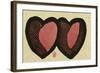 Illustration of English Tales Folk Tales and Ballads. Two Hearts-null-Framed Giclee Print