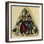 Illustration of English Tales Folk Tales and Ballads, Two Women-null-Framed Giclee Print