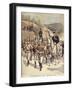 Illustration of First English Prisoners During Anglo-Zulu and Anglo-Boer Wars of 1850-1902-null-Framed Giclee Print