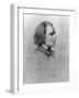 Illustration of Franz Liszt, Hungarian Composer and Pianist-null-Framed Photographic Print