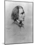 Illustration of Franz Liszt, Hungarian Composer and Pianist-null-Mounted Photographic Print