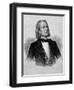 Illustration of Franz Liszt, Hungarian Composer and Pianist-null-Framed Photographic Print