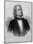 Illustration of Franz Liszt, Hungarian Composer and Pianist-null-Mounted Photographic Print