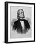 Illustration of Franz Liszt, Hungarian Composer and Pianist-null-Framed Photographic Print